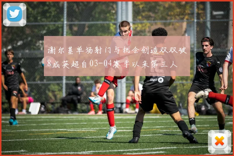 谢尔基单场射门与机会创造双双破8成英超自03-04赛季以来第三人